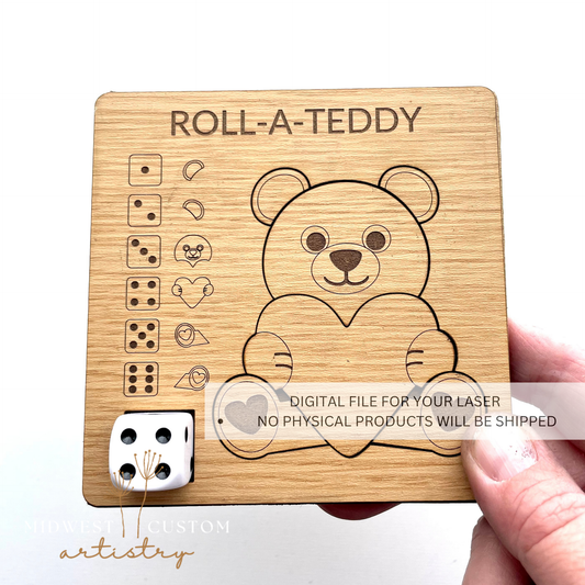 Roll-A-Teddy SVG File