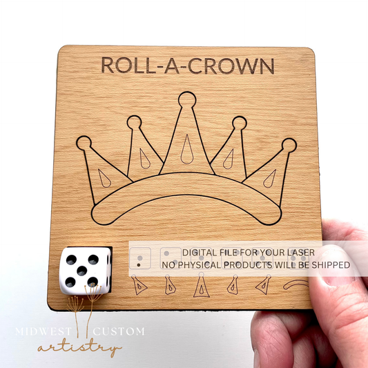 Roll-A-Crown SVG File