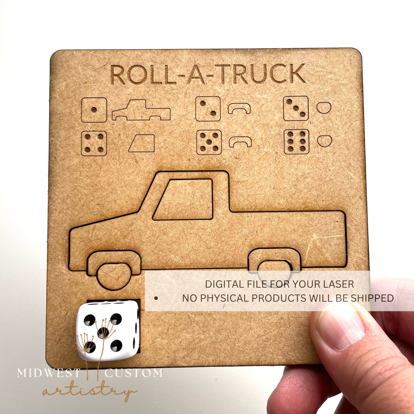 Roll-A-Truck SVG File