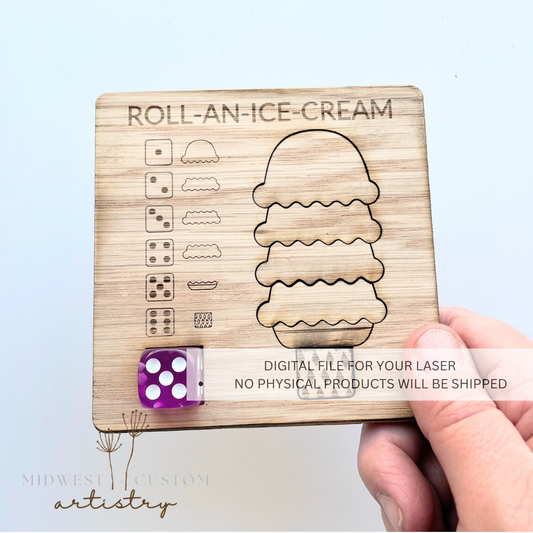 Roll-An-Ice-Cream SVG File