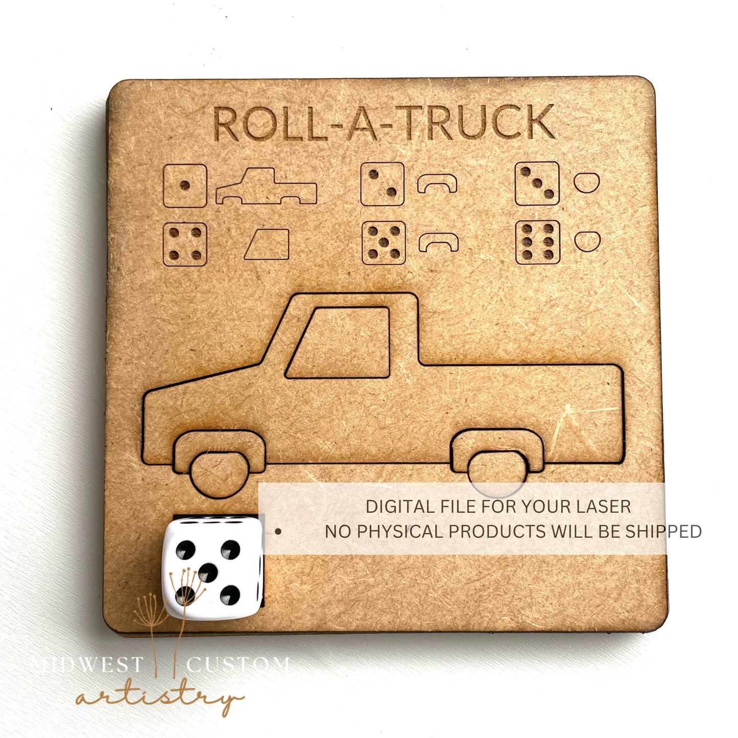 Roll-A-Truck SVG File