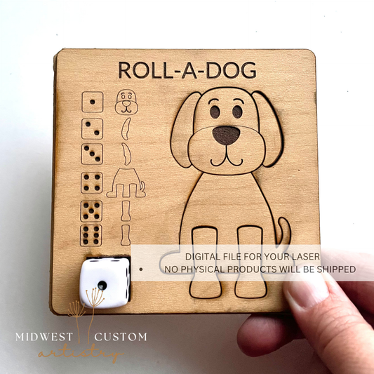 Roll-A-Dog SVG File