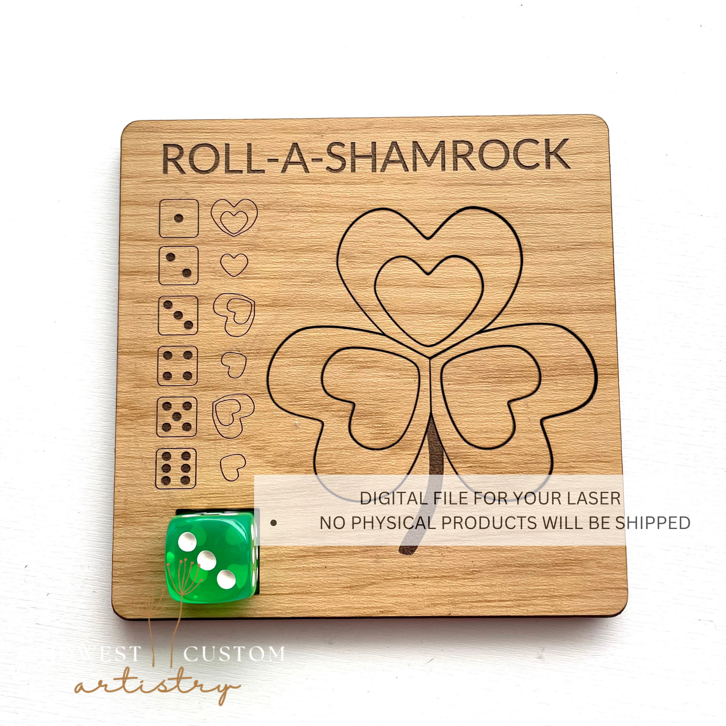 Roll-A-Shamrock SVG File