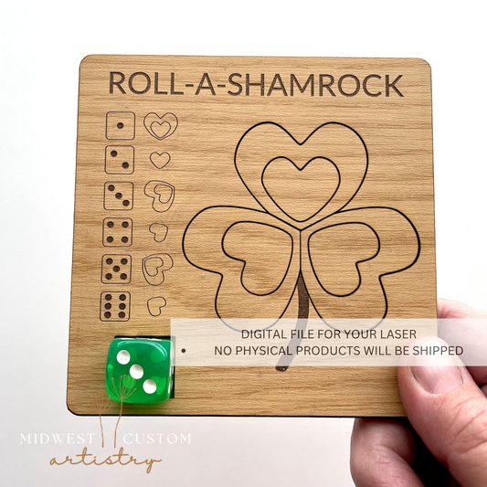 Roll-A-Shamrock SVG File