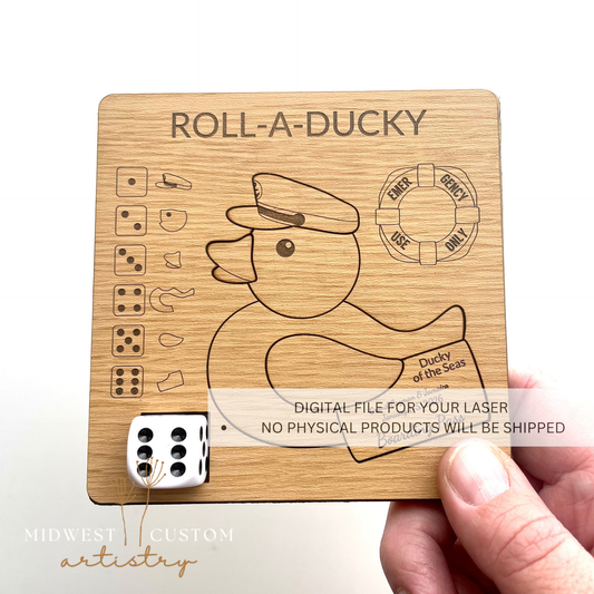 Roll-A-Ducky SVG File