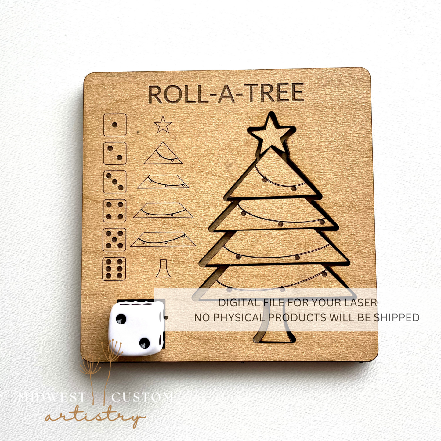 Roll-A-Tree SVG File